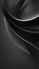 Black background images. High resolution black background. Abstract Black Curve Background. Abstract dark shapes background design. Sleek Black Wallpaper Gallery