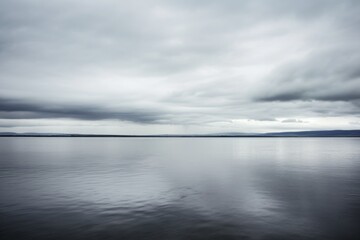 Obraz premium a soft focus of a cloudy grey sky