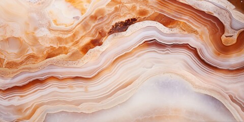 Vibrant, abstract design with fluid-like pattern. Reminiscent of agate and geode formations,...