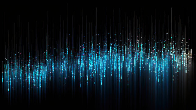 abstract blue background with lines