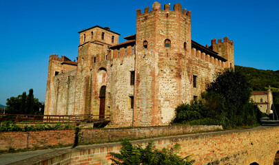 Castello Di Valbona, Lozzo Atestino. Padova. Italia - obrazy, fototapety, plakaty