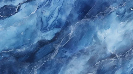 Poster Blue marble background © Linus Media