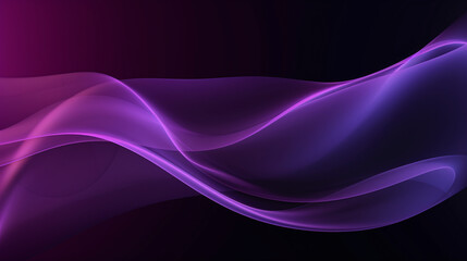 purple wavy abstract background