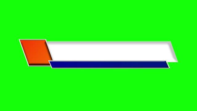 lower third greensceen animation background name video footage editable breaking news interviews with sources, digital platform	