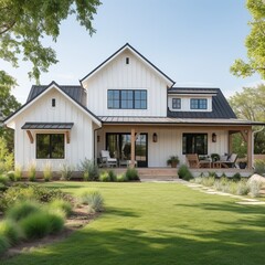 house in the garden generated by AI