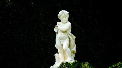 Giardino monumentale di Villa Barbarigo a Valsanzibio. Parco dei Colli Euganei. Padova.