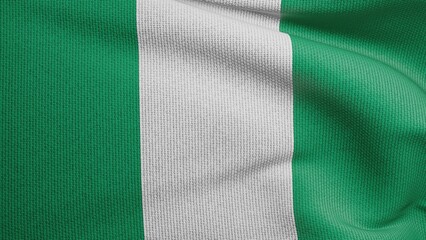 Nigeria Flag photo texture 