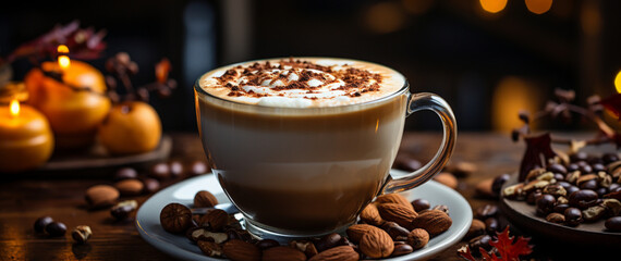 Latte-Kreation: Karamellisierte Schokolade trifft auf Haselnuss und Schaum