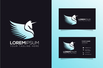 pegasus logo, pegasus, horse wings, flying horse, horse logos, unicorn logo, unicorn, logo template, template
