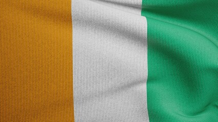 Cote D'Ivoire Flag photo texture 