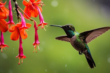 Hummingbird in Costa Rica.