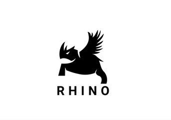 rhinos, rhino logo,  animals, zoo, park, safari, wild,  rhino shield, rhino head logo, rhino head, rhino wings, angry rhino