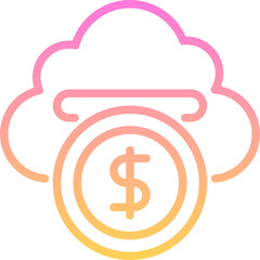 Money cost icon