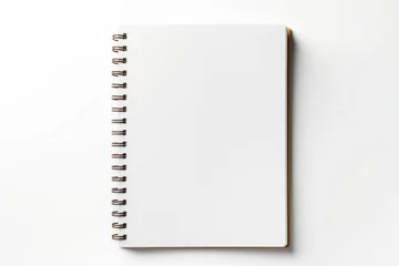 Foto op Canvas Shopping list in paper notebook. Person shopping note list write. Generate Ai © nsit0108