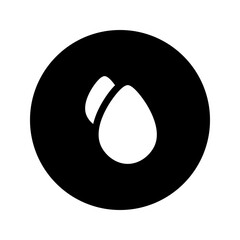briefcase circular glyph icon
