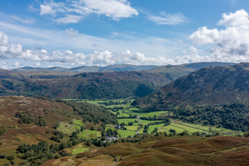Borrowdale from the Honister Pass