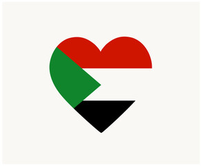 Palestine Flag Emblem Heart Middle East country Icon Vector Illustration Abstract Design Element