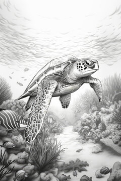 Ocean Pictures Underwater Drawing Realistic - Infoupdate.org