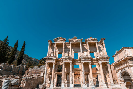 Celsus Library in Ephesus - Selcuk Turkey, Efes Antik Kenti