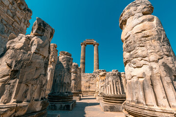 Temple of Apollo at Didyma in Aydin city, Turkey