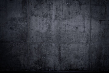 Grungy and smooth bare concrete wall