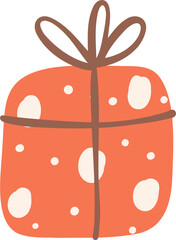 Christmas gift box decoration