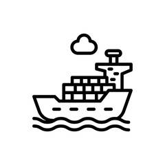 Shipment Icon in vector. illustration