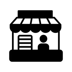 Retail Place  Icon in vector. illustration
