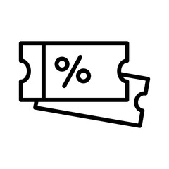 Coupon Icon in vector. illustration