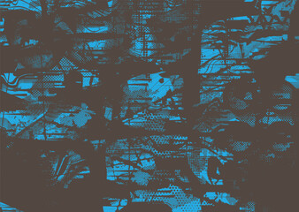 Glitch distressed grungy isolated layers . Design element for brochure, social media, posters, flyers. Overlay texture.Textured banner with Distress effect .Vector halftone dots . Screen print texture