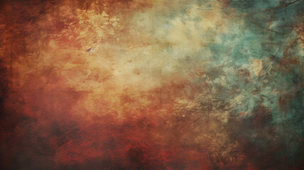 Obraz na płótnie Canvas Vintage Metallic Background An Abstract Texture of a Worn and Weather Worn Metal Sheet 