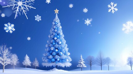 Aesthetic Pastel Winter Christmas Background With Small Sparkling Stars And tree, Winter Christmas Background, Winter Christmas New Year