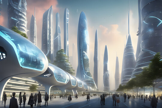 future city, Generative AI