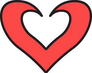 Heart Icon Illustration
