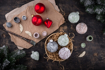 Process of reworking and reusing Christmas toys