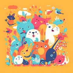 Fantastic Cute Animal Party