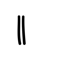 doodle hand drawn count bar