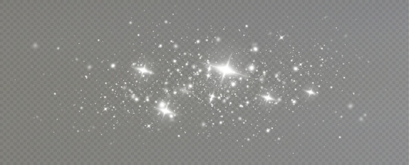 Glow light effect. Vector illustration. Christmas flash. dust. Glow light effect. Star burst with sparkles.	