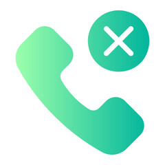 Obraz premium declined gradient icon