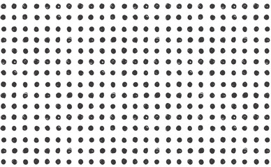 ラフな手描きドットの背景素材　黒