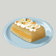 Orange Cake🍊🍰