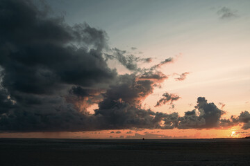 Wolkenberge auf Amrum