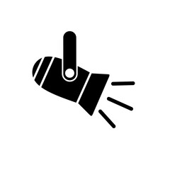 spotlight icon with simple design