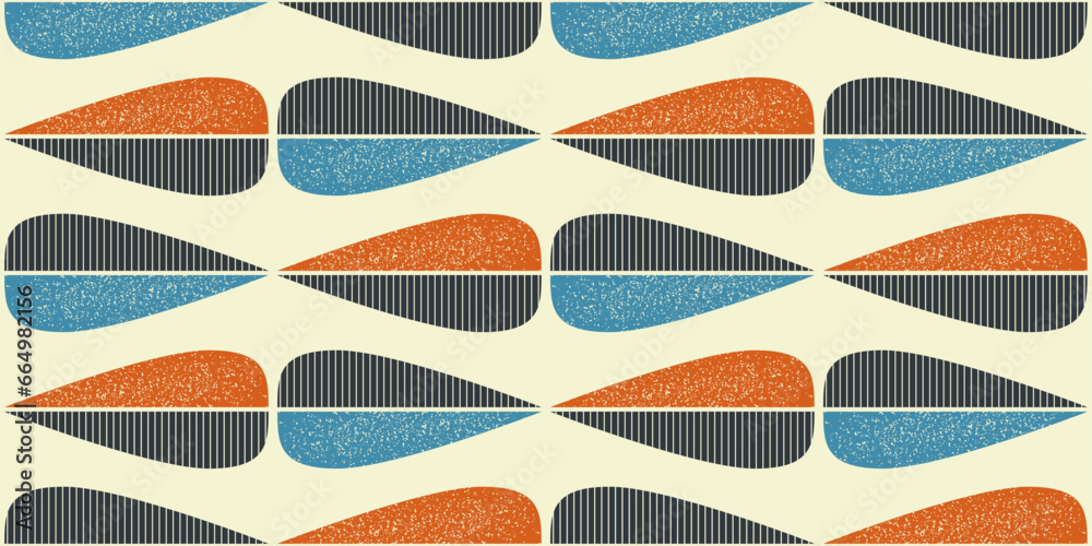 Poster sharp icicles in the form of two parts. abstract wallpaper made of elongated colored shapes. for pri