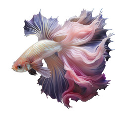 Fototapeta premium aquarium fish isolated