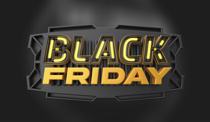 Selo 3D Black Friday