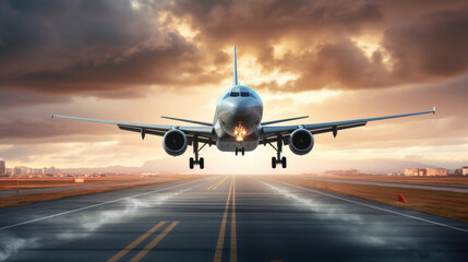 Fototapeta premium Ready for Lift-off: A New Journey Begins