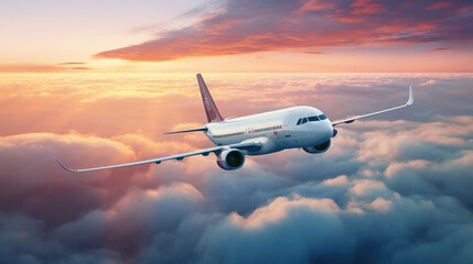 Fototapeta premium Horizons Anew: Embarking on Aerial Adventures