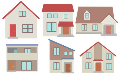 シンプルな家のイラスト