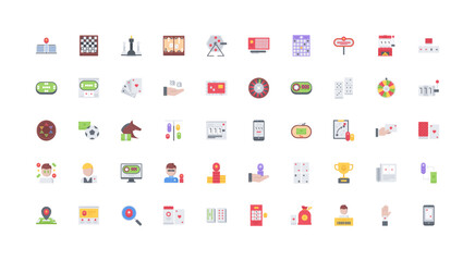 casino icon set
